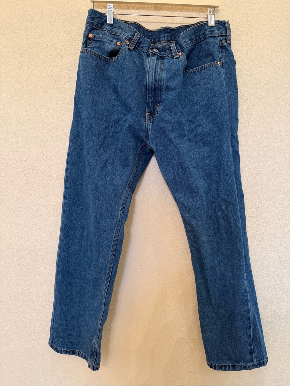 505 Levi’s Classic Men's Blue Denim Jeans Size 36x30